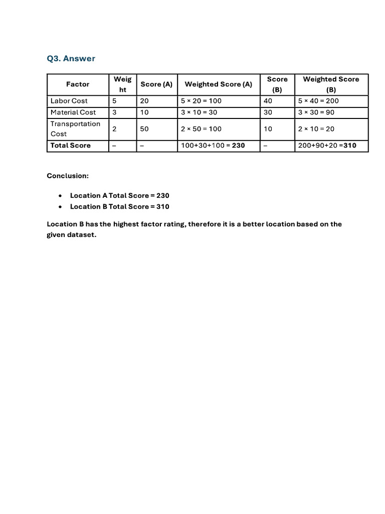 Answer 3 | PDF