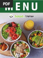Itsu Menu Nutritional Information | PDF | Sushi | Asian Cuisine