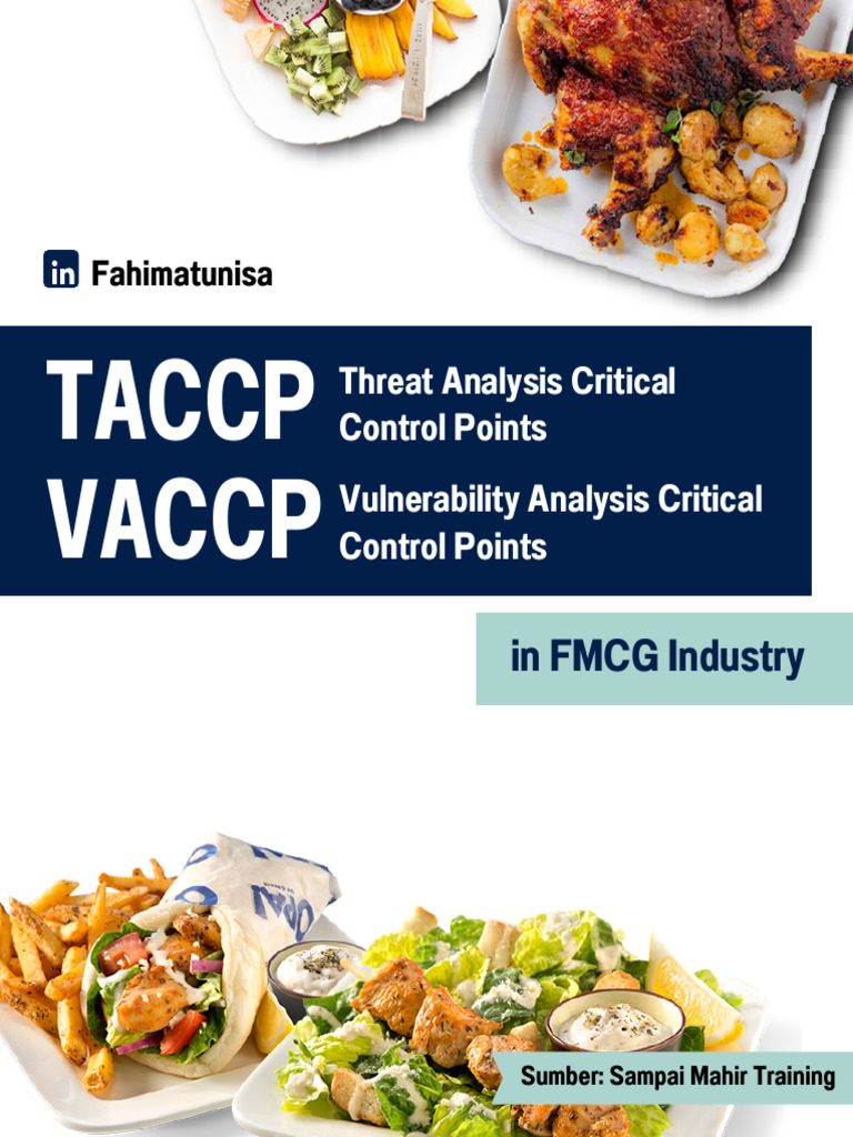 TACCP dan VACCP dalam Industri FMCG | PDF