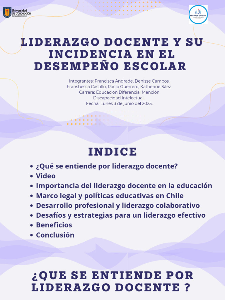 Liderazgo Docente y Desempeño Escolar | PDF | Maestros | Liderazgo
