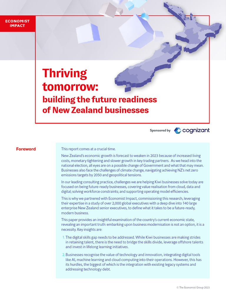 Future Readiness of New Zealand Businesses | PDF | Sustainability ...