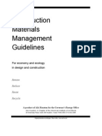 Construction Waste Management Manual