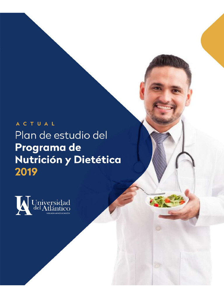 Plan de Estudios Nutrición 2019 | PDF | Nutrición | Dieta y nutrición