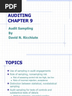 Chapter 9 - Audit Sampling