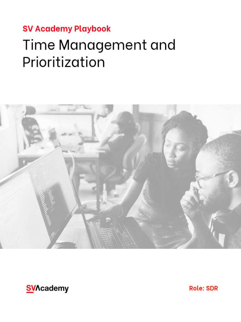 Time Management and Prioritization 1 | PDF | Psychology