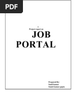 JOB Portal: Project Report On