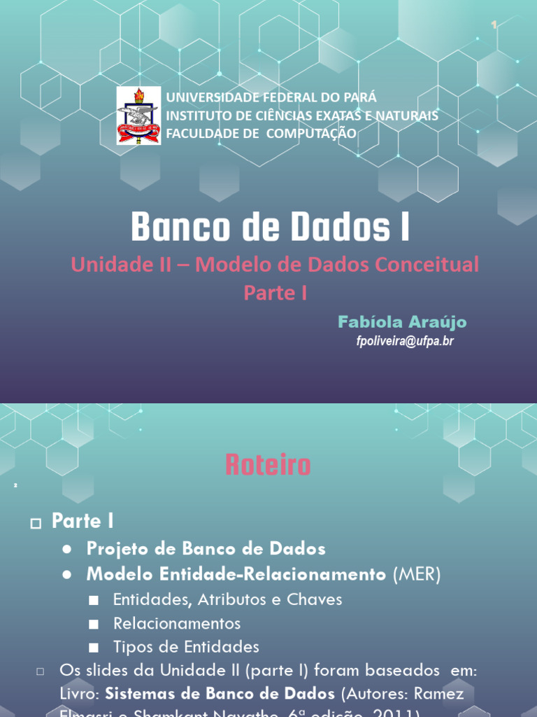 Modelo de Dados Conceitual em Banco de Dados | PDF | Bancos de dados ...