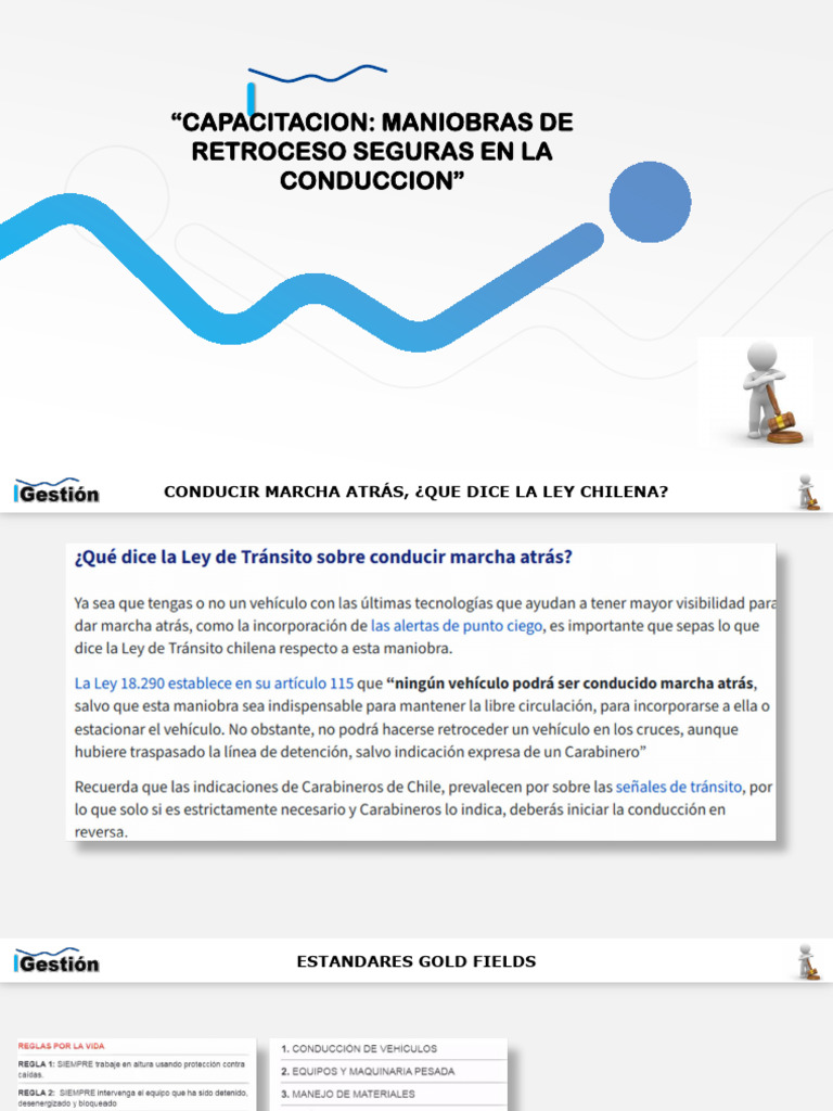 Maniobras de Retroceso Seguras | PDF