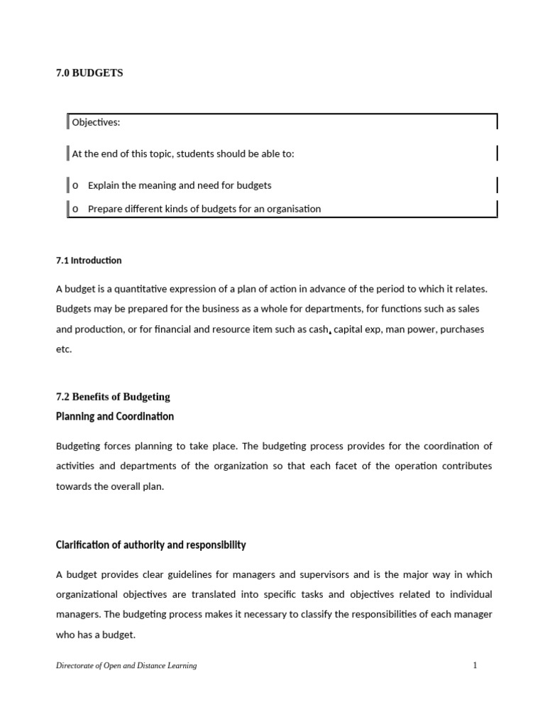 Understanding Organizational Budgets | PDF | Budget | Expense