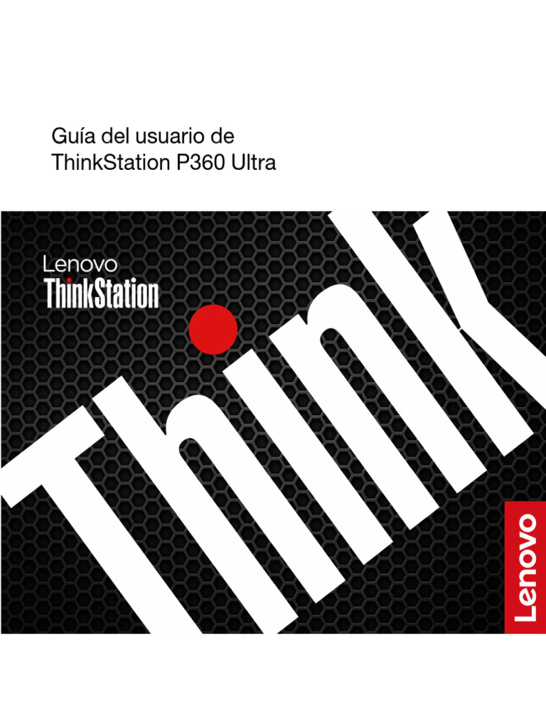 ThinkStation p360 Ultra Ug Es | PDF | Bios | Arranque