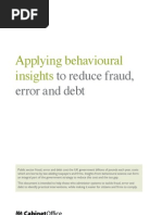 Download Behavioural Insights Team Paper on Fraud Error and Debt  by faheyr SN88557028 doc pdf