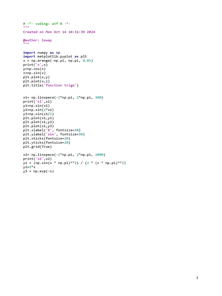 Tp5 Partie 2 | PDF