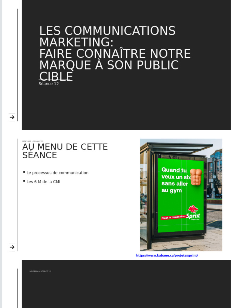 Stratégies de Communication Marketing | PDF | Publicité | la communication