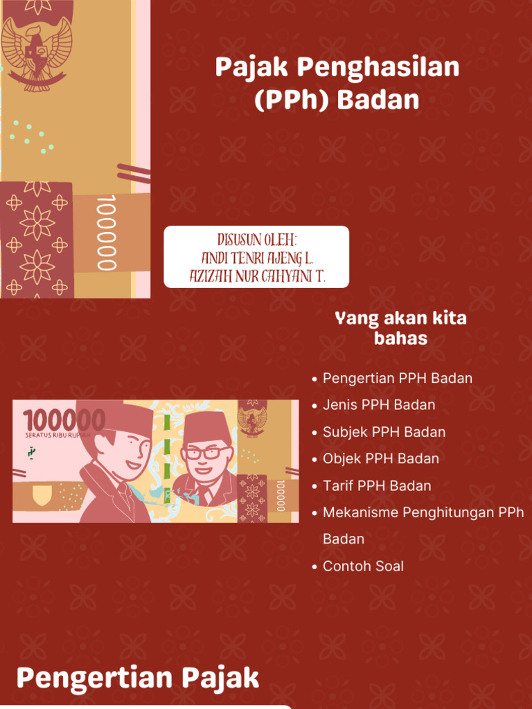 Panduan PPh Badan 2024 dan Perhitungan | PDF