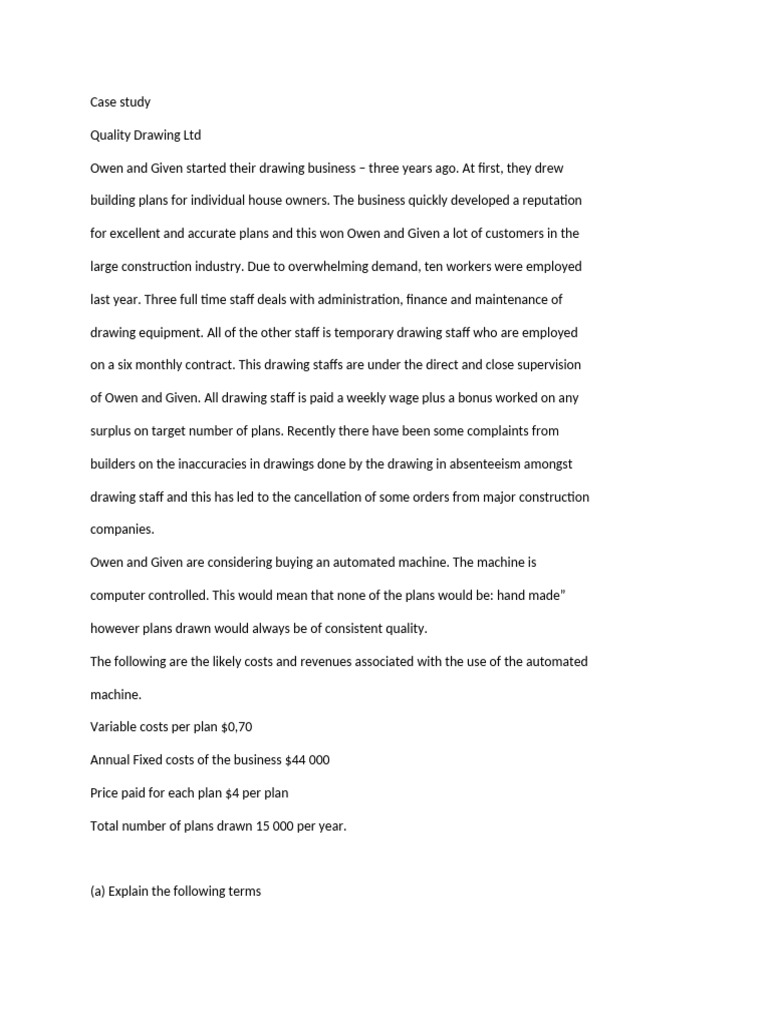 Case Study 1 | PDF