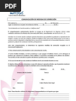 Carta de Amonestacion Laboral