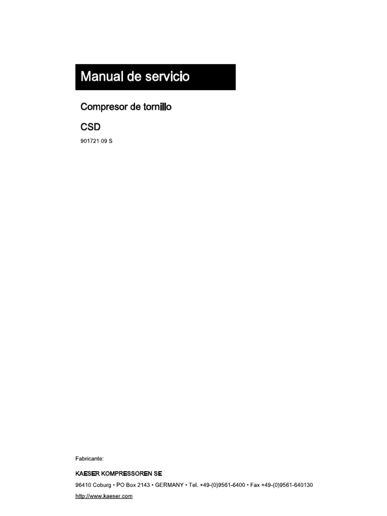 Manual CSD | PDF