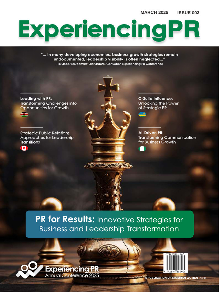 Experiencing PR Magazine Issue 003 | PDF | Brand | Storytelling
