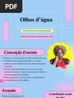 Resumo de "Olhos d'água" de Evaristo | PDF