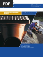 Osma Below Ground Installation Guide Od107 Revjan07