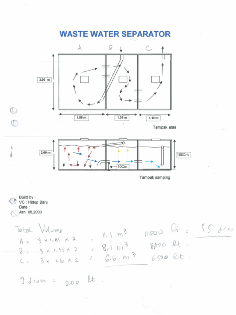 Oil Separator - Drawing | PDF