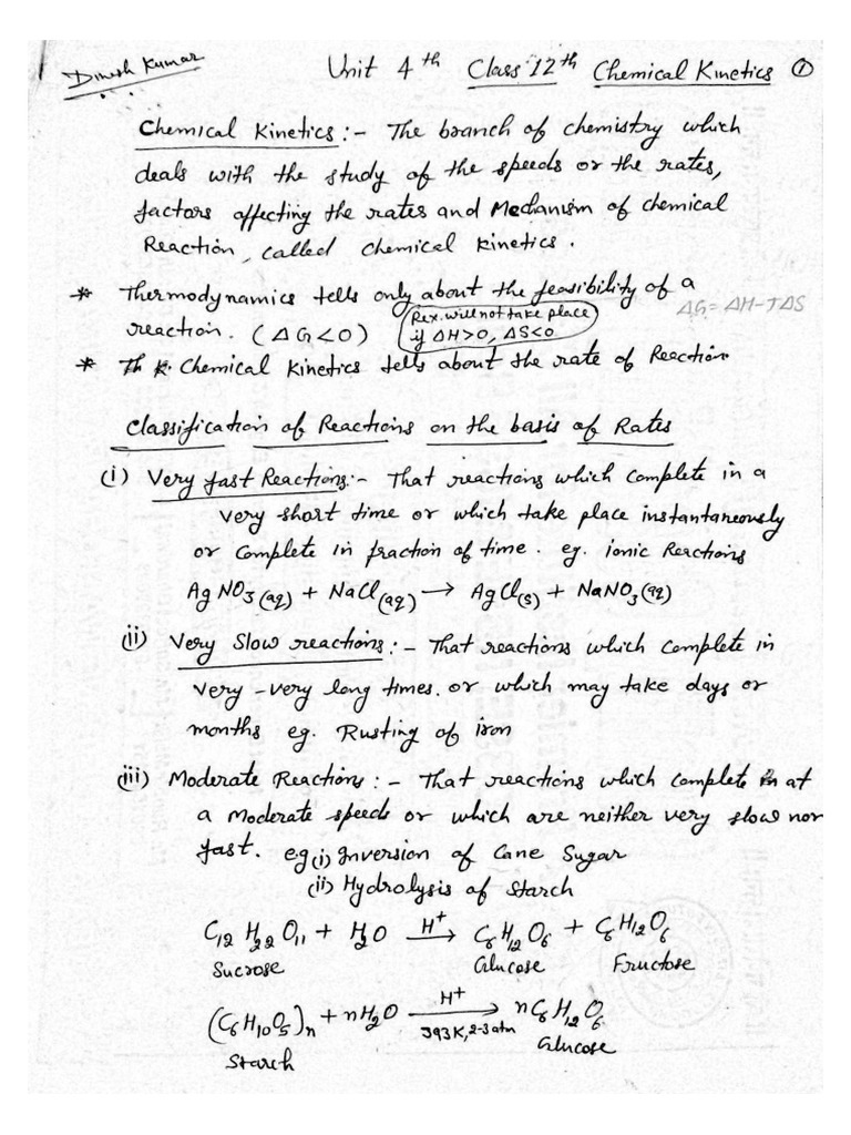 Unit 4 Class 12 | PDF