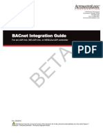 BACnet Integration Guide For For LGR, ME-LGR, ME812u-LGR-BETA