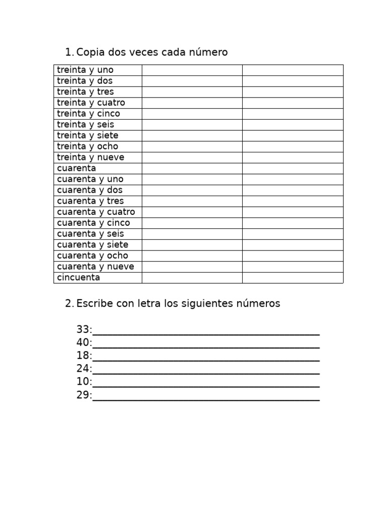Números en Letra y Duplicación | PDF