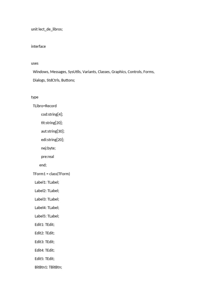 Library Book Management Interface | PDF