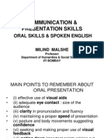 Communication Oral Skills