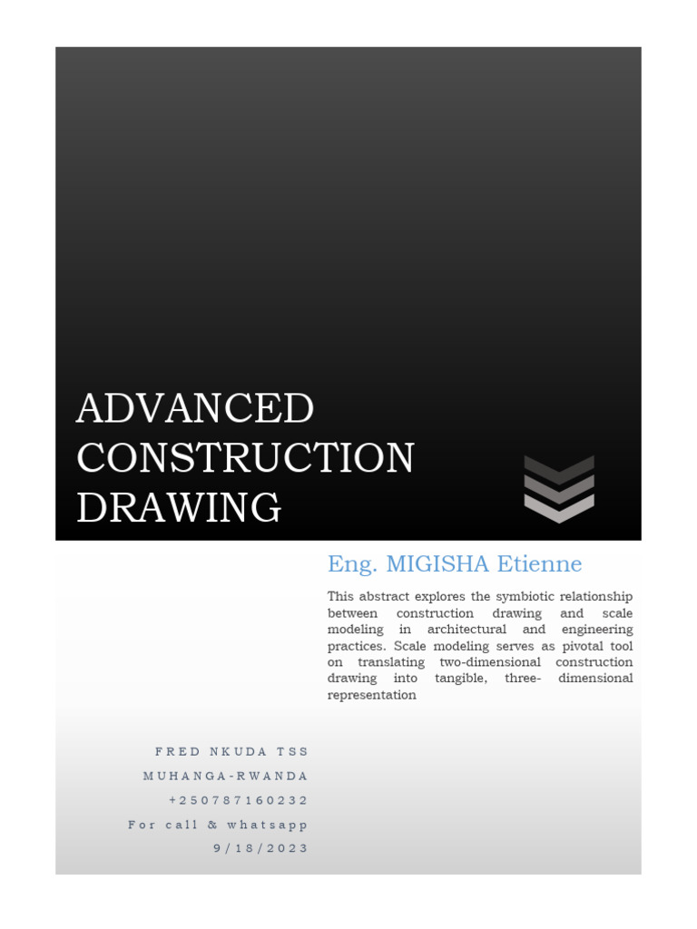 Advanced Construction Drawing Techniques | PDF | Drawing | Technical ...