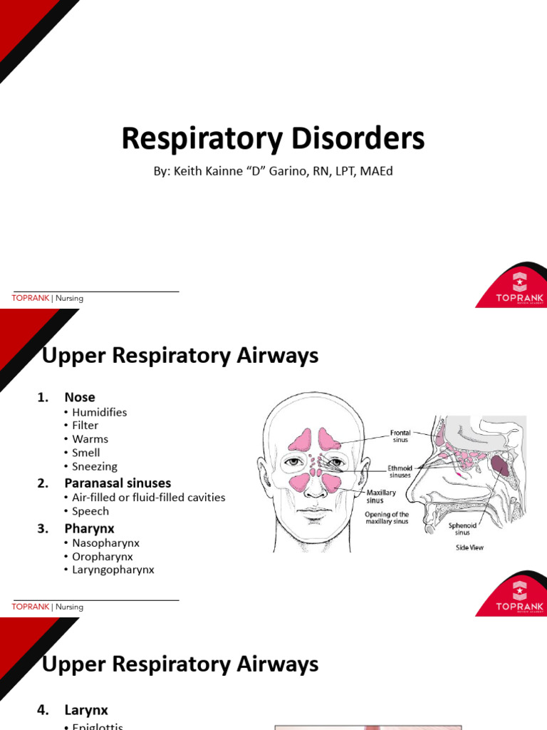 Respiratory Nursing Interventions Guide | PDF | Respiratory Diseases ...
