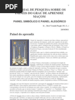 1. MATERIAL DE PESQUISA SOBRE OS PAINÉIS DO GRAU DE APRENDIZ MAÇOM