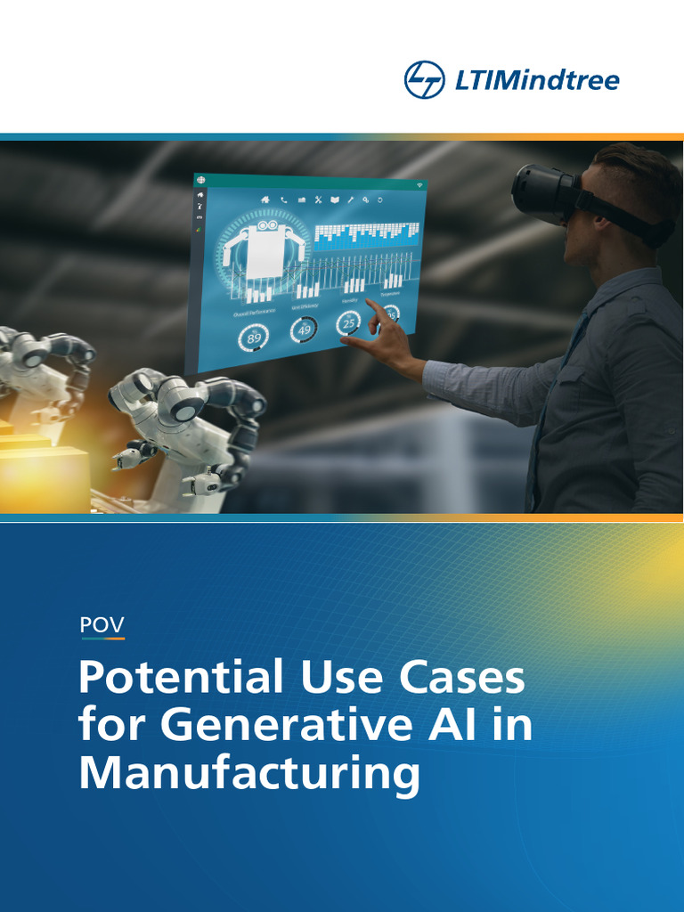 Generative AI Use Cases in Manufacturing | PDF | Artificial ...