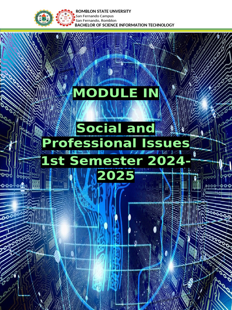 Social and Professional Issues in IT | PDF | Conflict Of Interest | Privacy