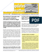 Legal Issues and Family Matters No. 012 January 15, 2009 PTR Tony