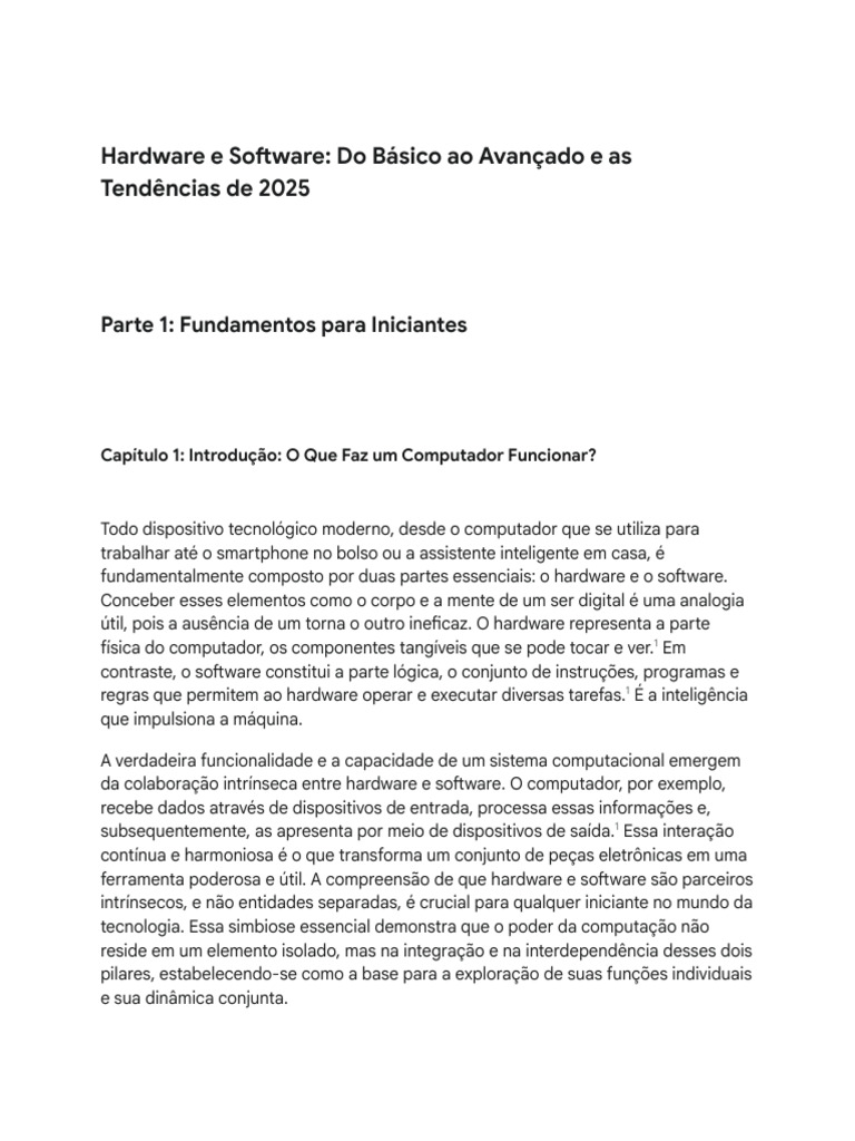 Software PDF: Tendências 2025 | PDF | Hardware de computador | Sistema ...