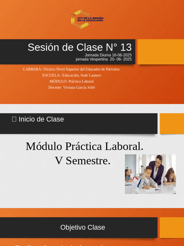 Sesión #13 | PDF | Educación de la primera infancia | Aprendizaje