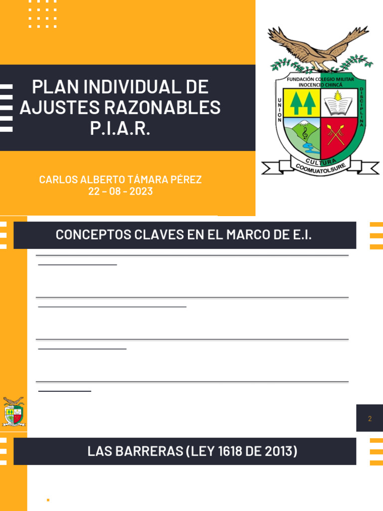 Plan Individual de Ajustes Razonables | PDF | Aprendizaje | Invalidez