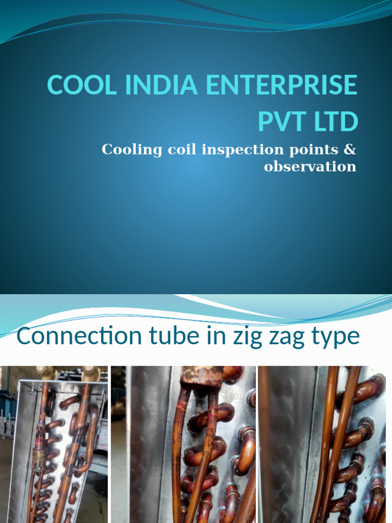 Cooling Coil Inspection Checklist | PDF