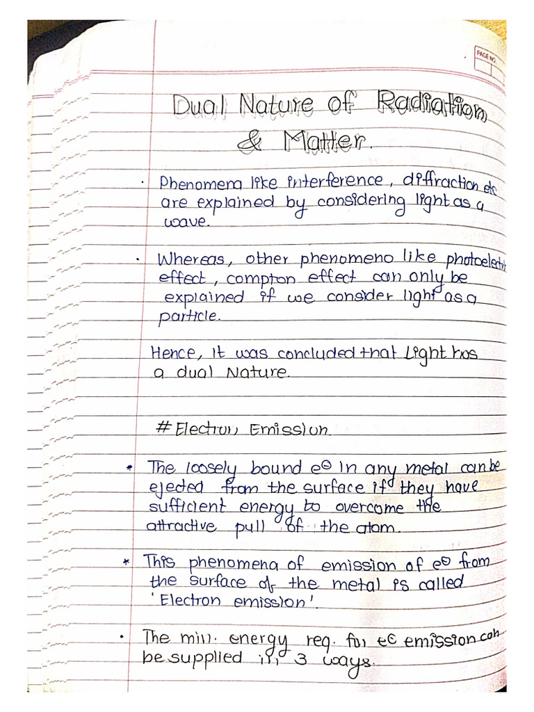 Dual Nature | PDF