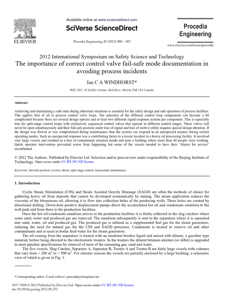 Fail-Safe Documentation in Valve Control | PDF | Valve | Mechanical ...
