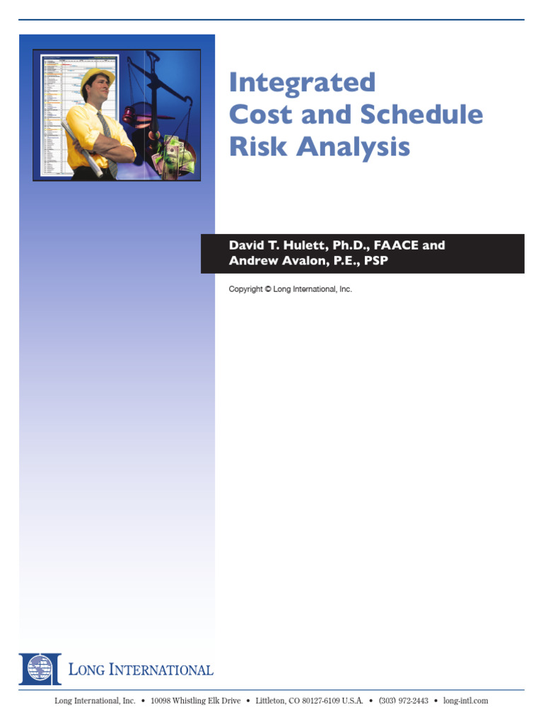 Long Intl Integrated Cost and Schedule Risk Analysis | PDF | Risk ...