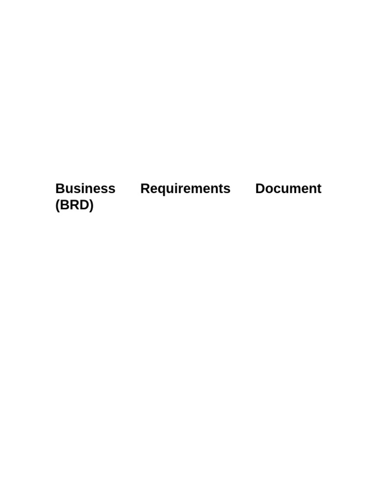 Vdocument - in Healthcare Project BRD v02 | PDF | Websites | Databases
