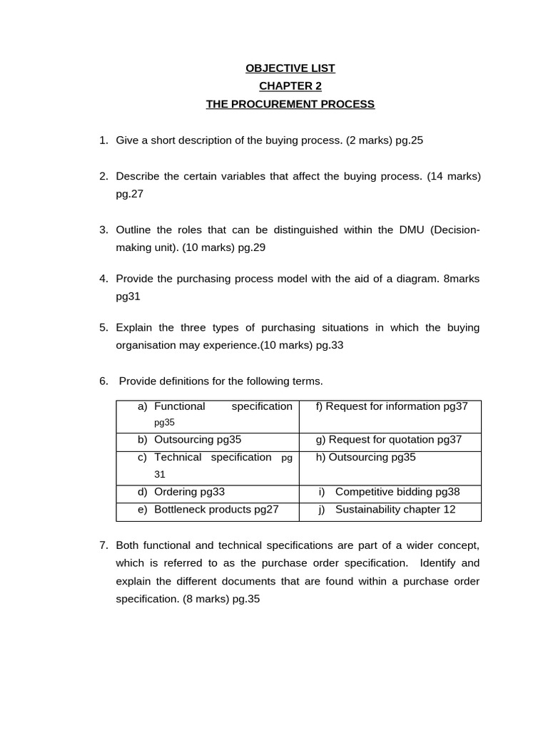 Procurement Process Overview and Steps | PDF