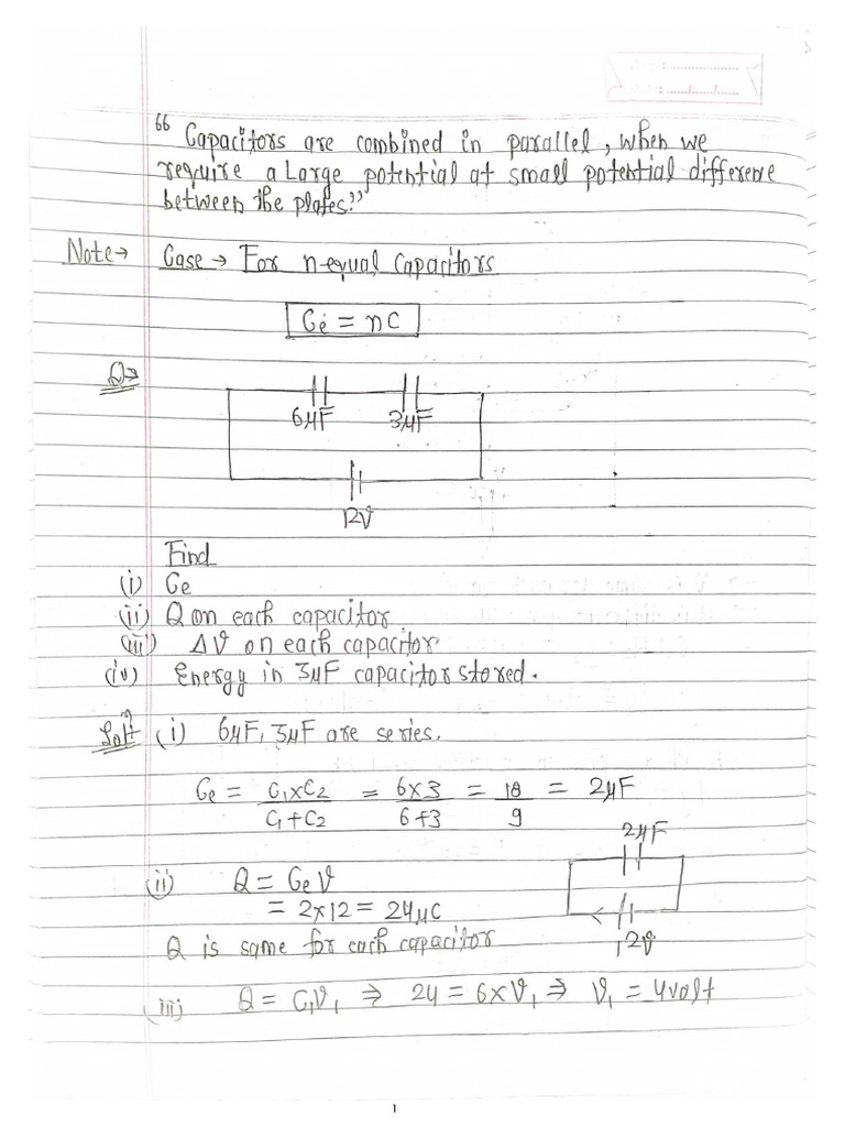 Capacitor&It's Capacitance-02?? | PDF