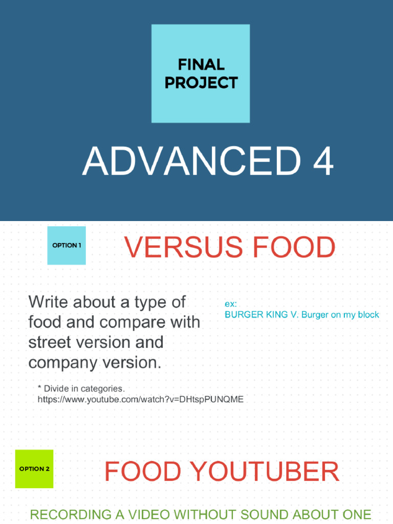Adv 4 - Project | PDF