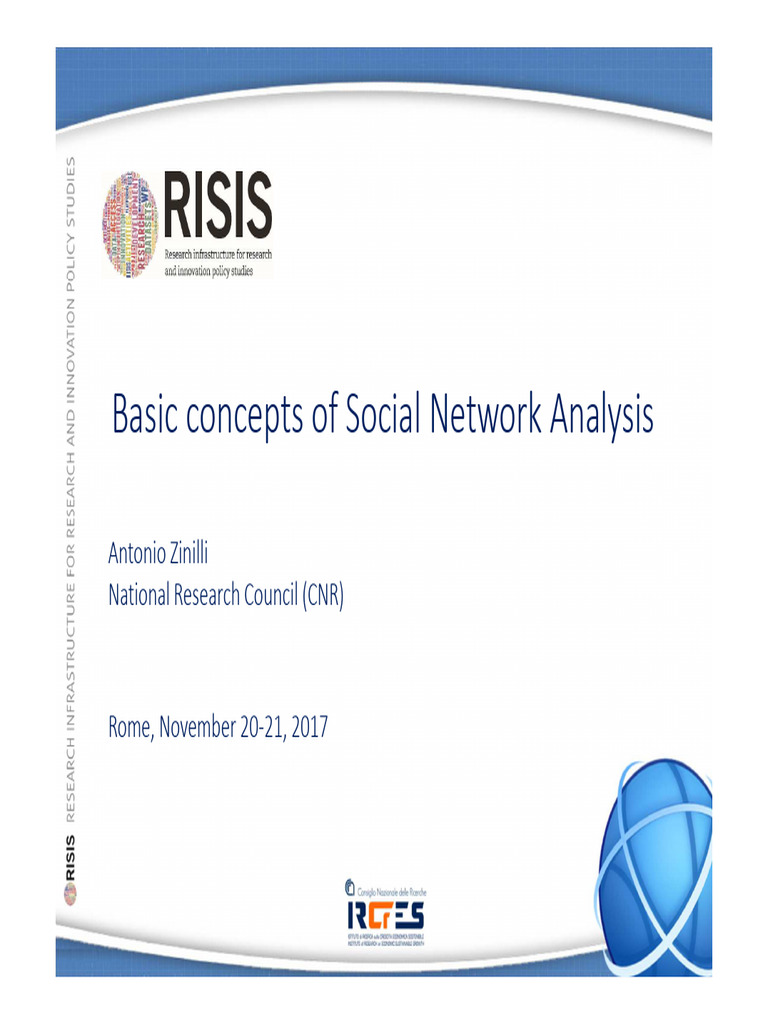 Key Concepts in Network Analysis | PDF | Vertex (Graph Theory ...