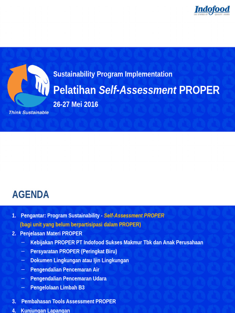 Materi Pembukaan Sustainability Program | PDF | Sustainability ...