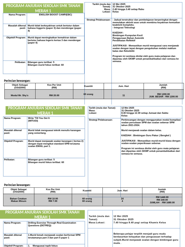 English Program DTP Smktm1 | PDF